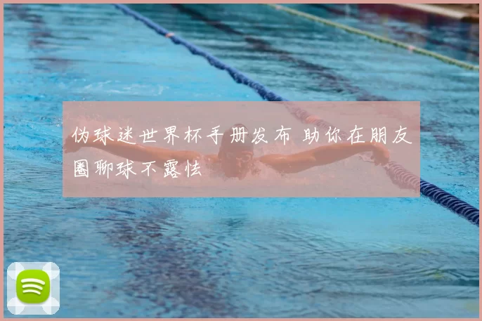 伪球迷世界杯手册发布 助你在朋友圈聊球不露怯